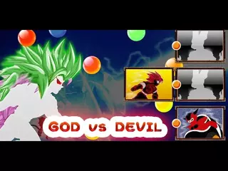 Saiyan Battle of God vs Devil