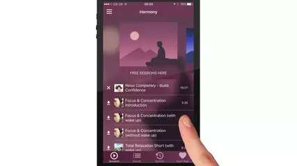 Harmony Hypnosis Meditation App Version 5