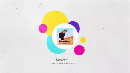 Manifest - Law of attraction app promo