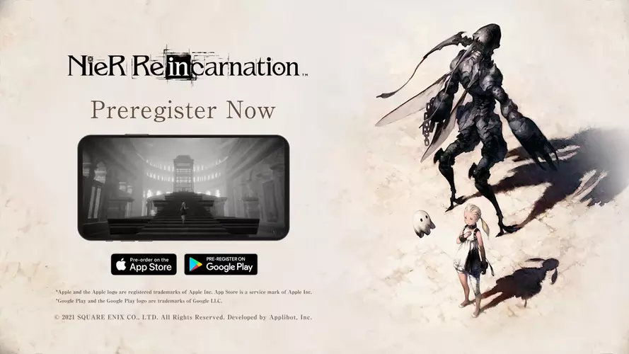 NieR Reincarnation Pre-Registration Starts on iPhone and Android