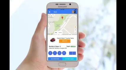 eZhire Car Rental Mobile App
