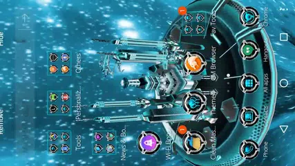 Stars War -The great 3D Space galaxy launcher theme| UPDATE 2017 YEAR