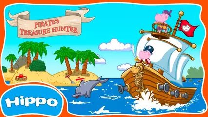 Hippo 🌼 Pirate Games for Kids 🌼 Teaser