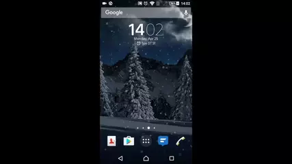 Real Snowfall Day Night Free