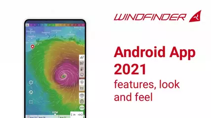 Windfinder Android App - 2021