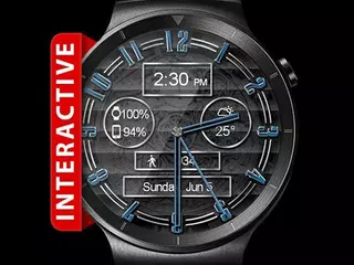 Polished Style HD Interactive Watch Face