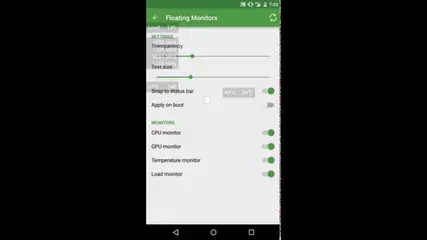 DevCheck Floating Monitors