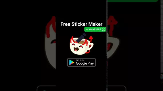 Free Sticker Maker for WHATSAPP (video demo)