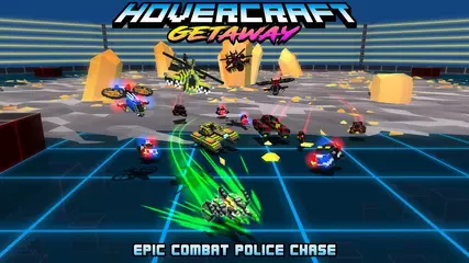 Hovercraft: Getaway - Build & arm custom Hovercrafts for epic survival gameplay