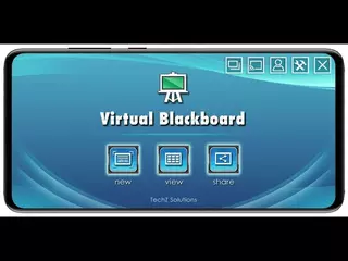 Virtual Blackboard for Student App demo short video