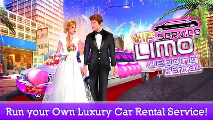 VIP Limo Service -  Wedding Rental Car Simulator