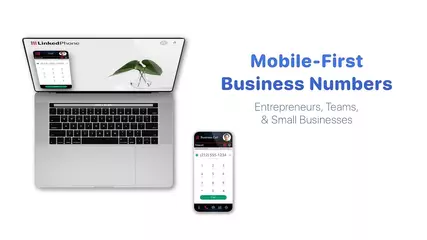 2nd Phone Number for Business - Mobile App for iPhone & Android - LinkedPhone