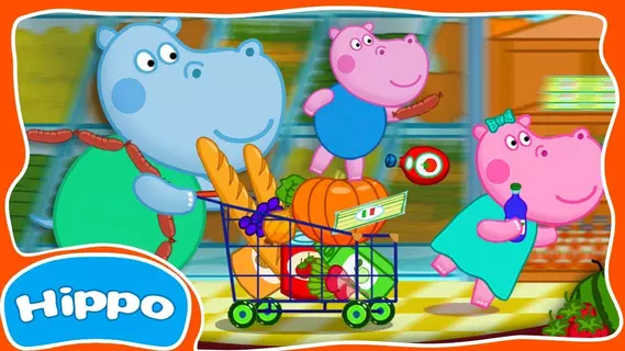 Hippo 🌼 Game update 🌼 Supermarket 🌼 Shopping Games for Kids 🌼 Teaser 2