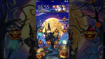 Free 3D Halloween Ghost Theme