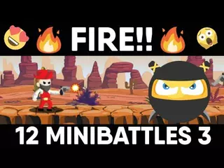 📱🕹️ 12 MINIBATTLES 3 👑 Gameplay Trailer ( Android ) HD