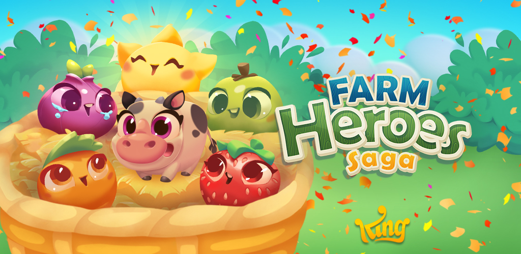 Farm Heroes Saga: juego de unir 3 con elementos de los cultivos