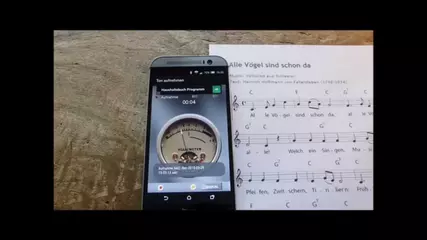 "Hi End Recording"  Android App für beste Tonqualität nach dem AAC Standard Made in Germany