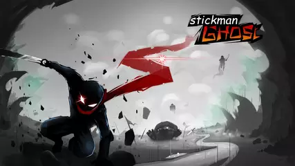Stickman Ghost Ninja Warrior