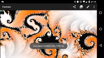 Demo of Features of Fractview 3.2, a Fractal Viewer for Android
