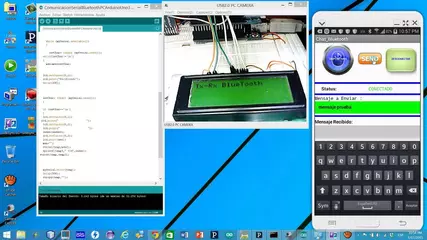 Chat Bluetooth entre Dispositivos Android y Microcontrolador Arduino o PIC
