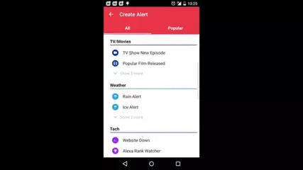 Hooks for Android - Get updates about things you care about!