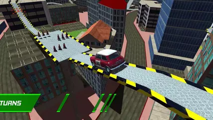 Roof Jumping Car Parking Games