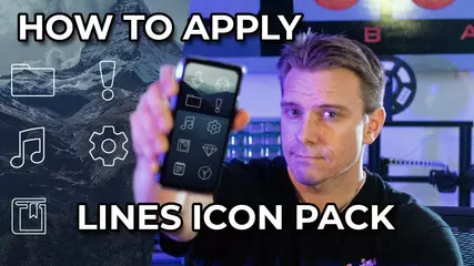 Lines Icon Pack | How to Apply Icon Packs on Android