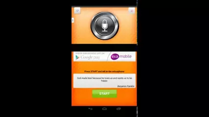 Voice Mood Scanner Android App from ExaMobile