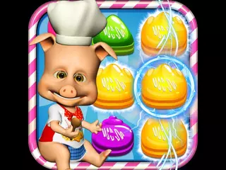 Cookie Blast - Fun matching puzzle game with the Pig Chef