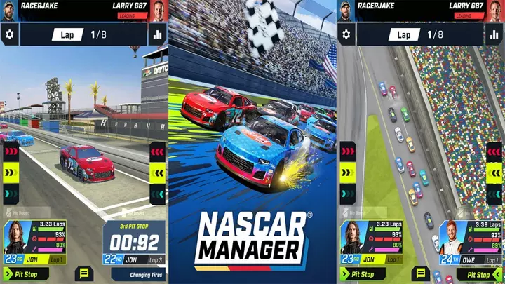 NASCAR Manager, pre-registro de NASCAR Manager, NASCAR Manager Android, NASCAR Manager iOS, registro previo de NASCAR Manager