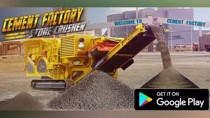 Stone Crusher Excavator Simulator Factory games
