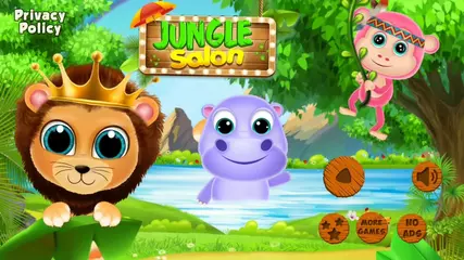 Animal Hair Salon Pet Makeover Fashion Games || Happy Mellon