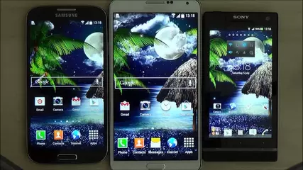 Night beach live wallpaper for Android phones and tablets