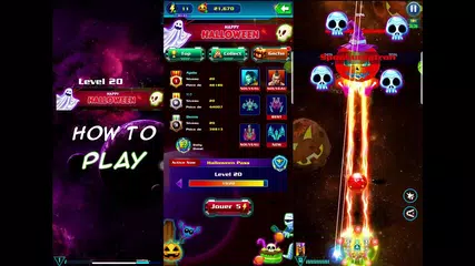 Event Halloween 2023  ALIEN SHOOTING GALAXY ATTACK