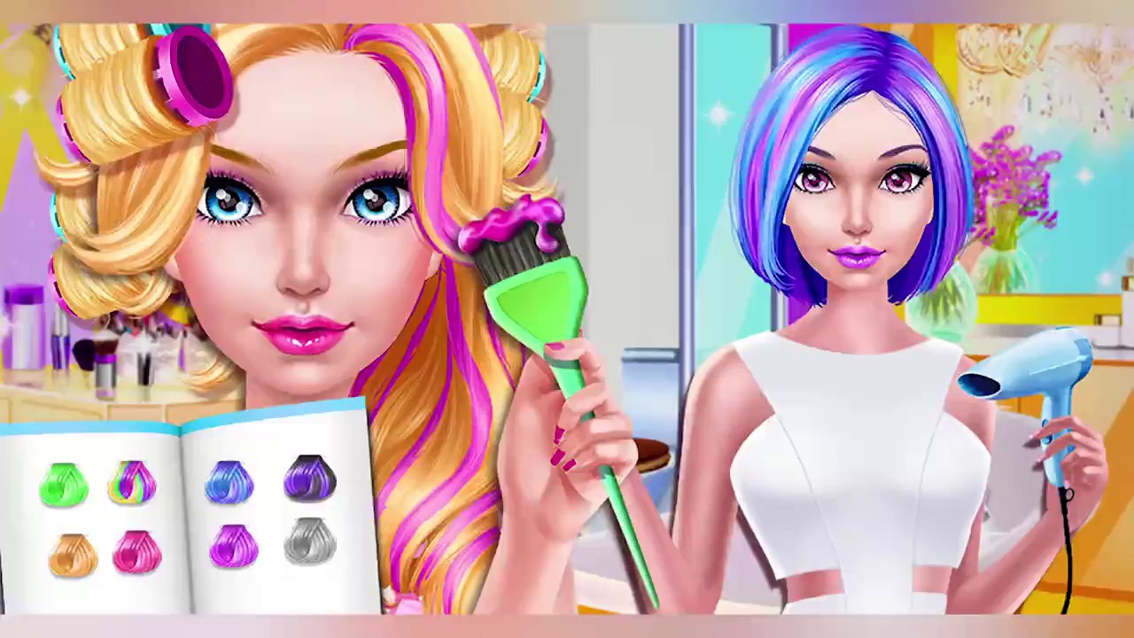 Make your own hairstyle game