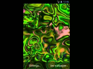 Silicone Flow Live Wallpaper
