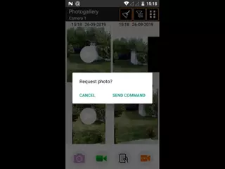 Android Phototrap quick demo