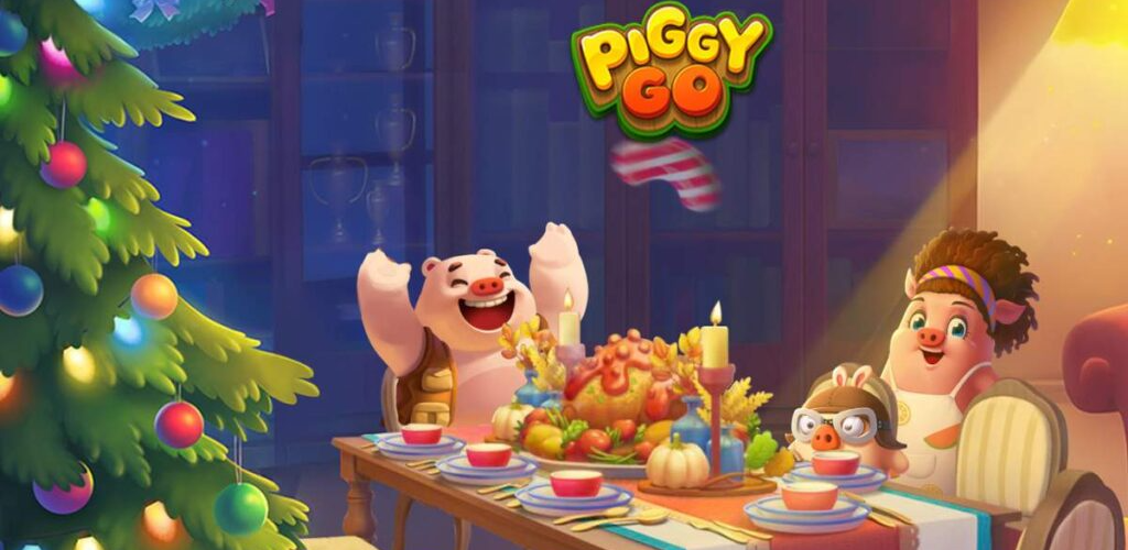 Piggy GO: Um passeio divertido pelo tabuleiro de prêmios e trapaças