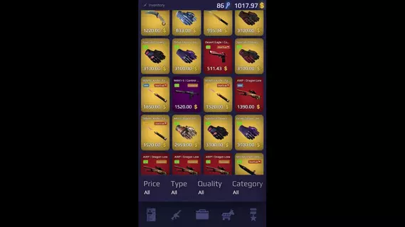 🔥 Download Case Royale case opening simulator for CS GO 2.0.16 APK .  Gather a collection of the rarest weapons 