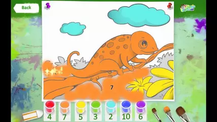 Magic Paint / Магическая раскраска - Gameplay