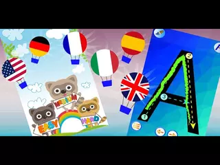 Kids letters tracing