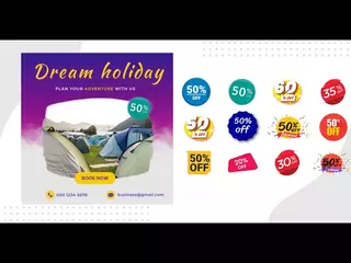 Kriadl: Flyers & Poster Maker, Graphics Design