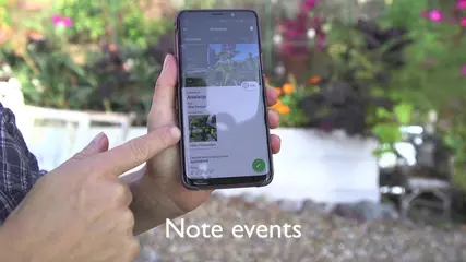 Gardenize Garden app - short preivew in English. (n.b. Music only)