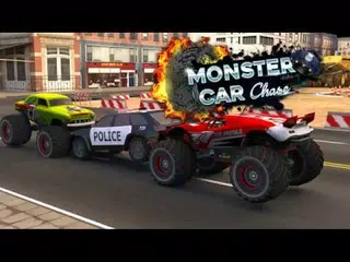 Monster Car Police Chase - Crime City Driving