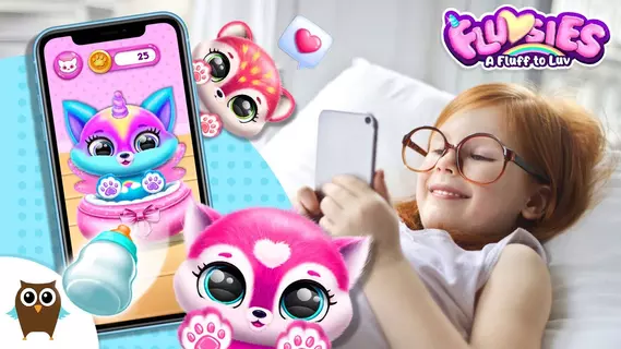 NEW🌈 Fluvsies - A Fluff to Luv! Cute & Fluffy Pets for Kids | TutoTOONS Cartoons & Games for Kids