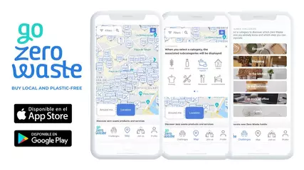 Go Zero Waste, the app that helps you live with less waste and plastic-free.