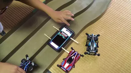 ミニ4WD ラップタイマーV2 byNSDev 使用例①