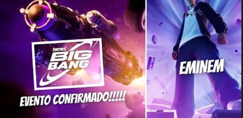 Fortnite kündigt BIG BANG Event mit Eminem Skin an