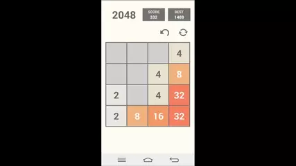 2048 number puzzle game for Android