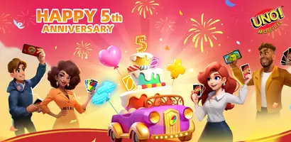 UNO! Mobile está celebrando su quinto aniversario con eventos fantásticos